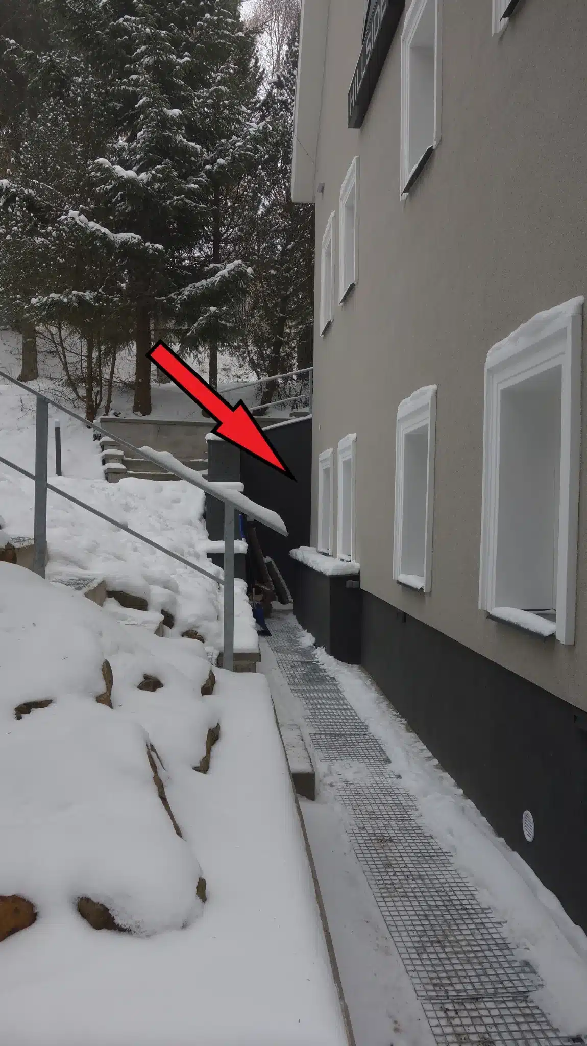 Přístup k lyžárně